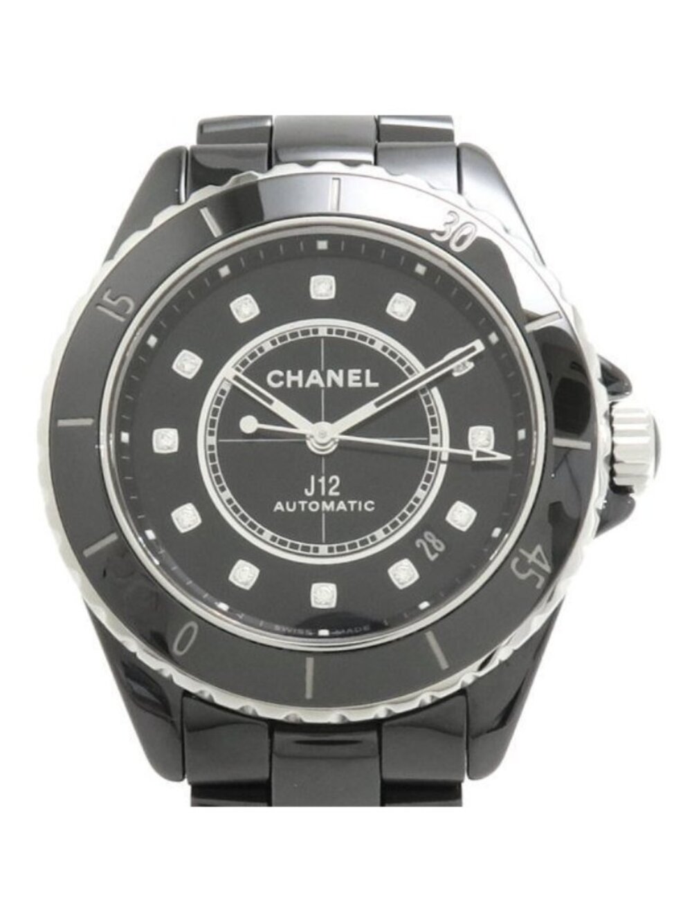 Chanel 38 Watch Black
